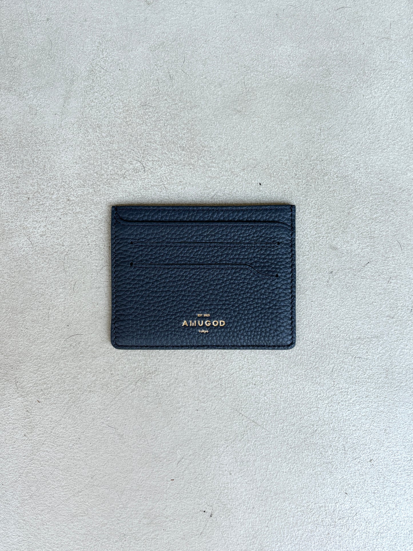 // Leather card case