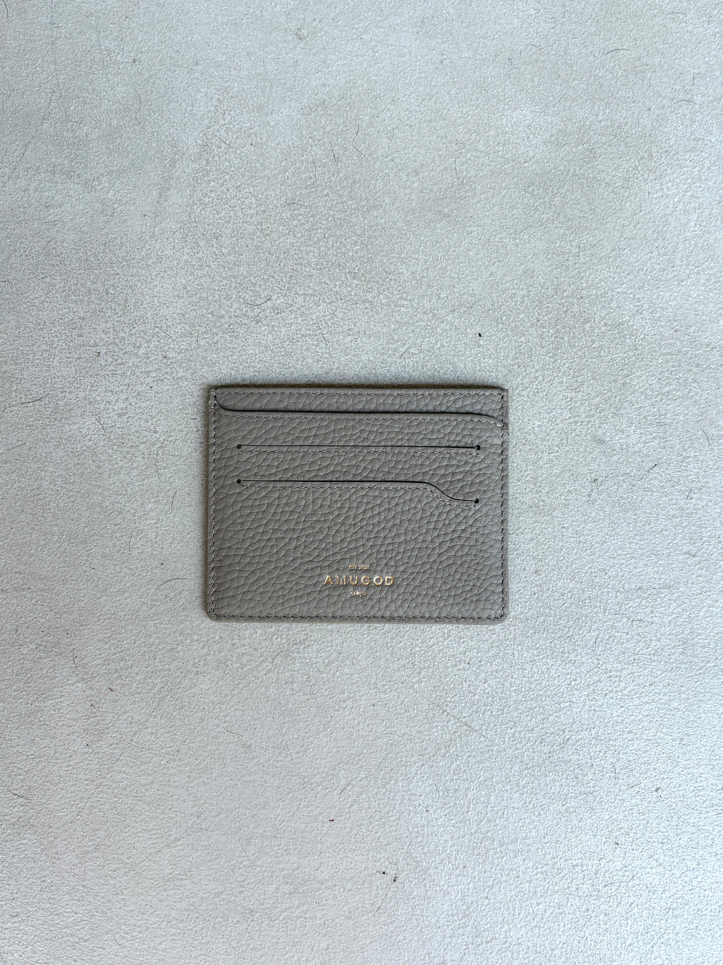 // Leather card case