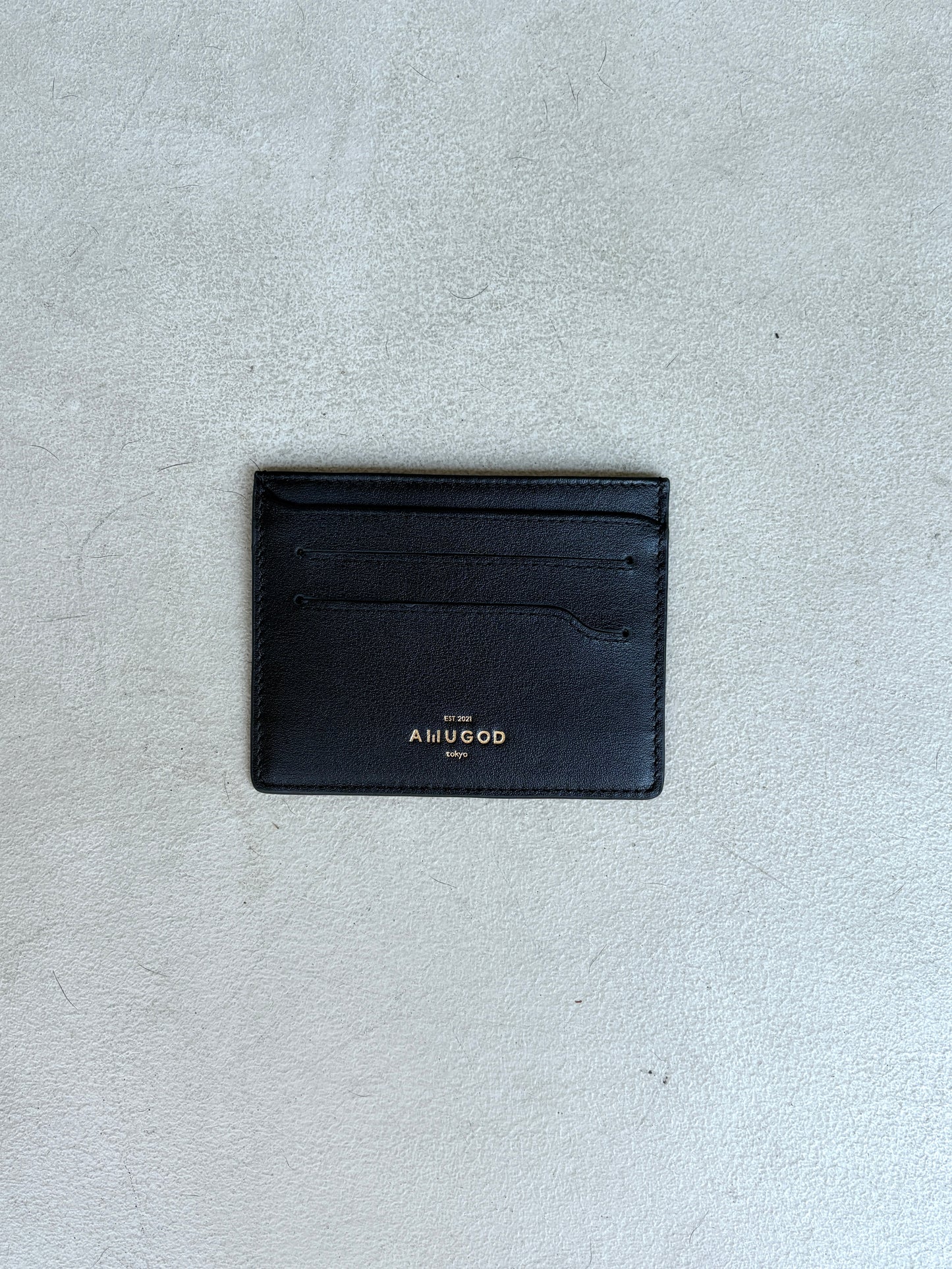 // Leather card case