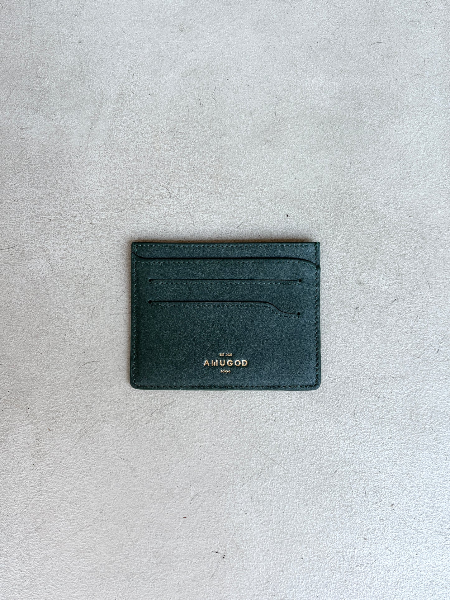 // Leather card case