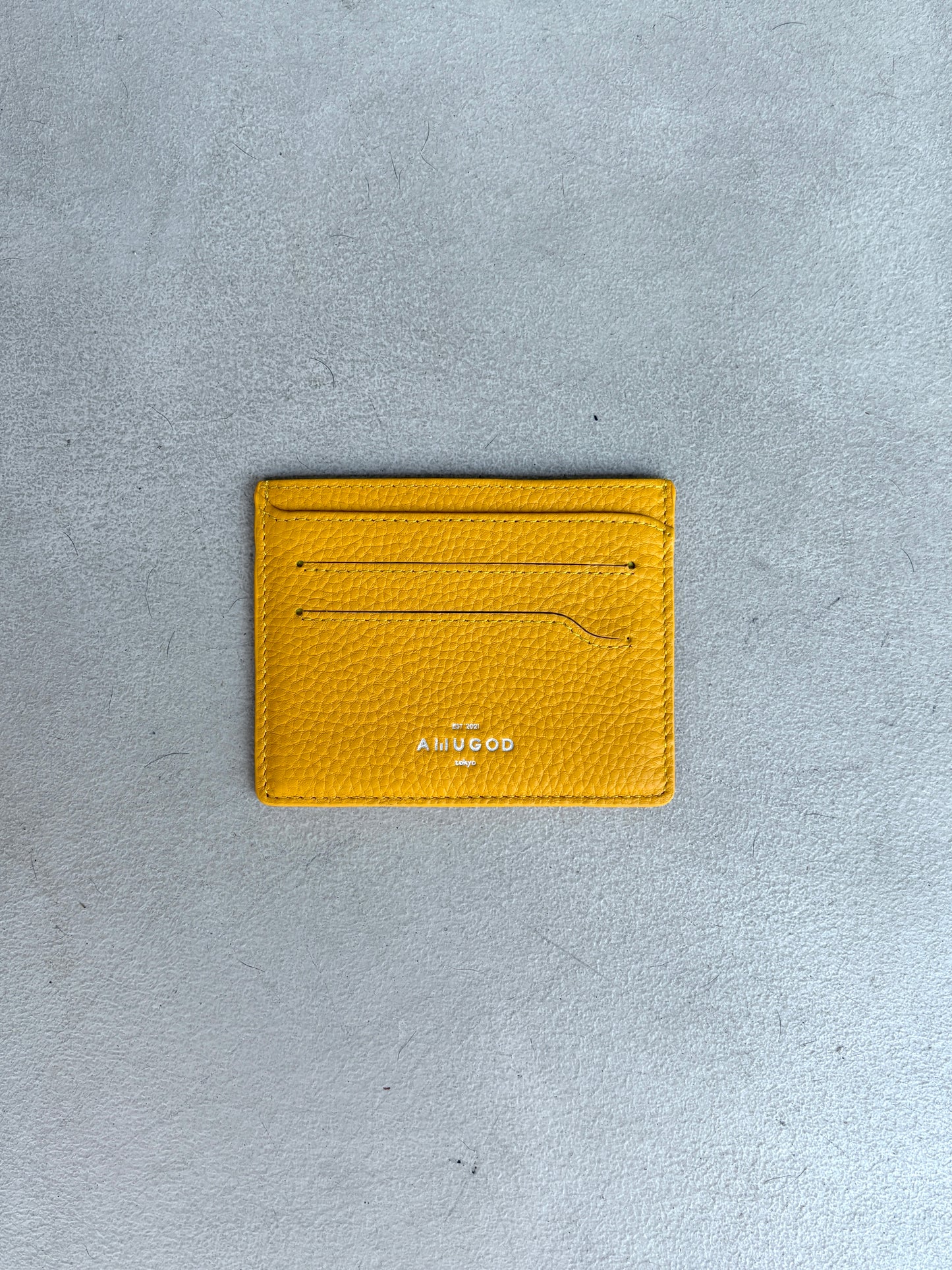 // Leather card case